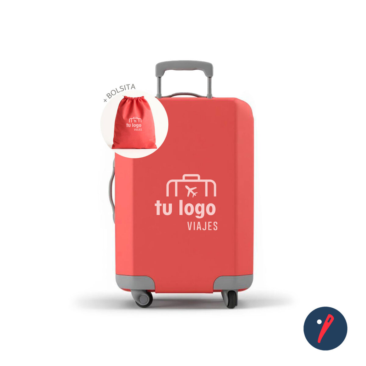 FUNDA CUBRE VALIJAS GRANDE - DISEÑO PERSONALIZADO - Imagen 1