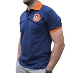 Chomba Mangas Corta Pique, Logo Bordado